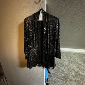 Black Sequin Jacket